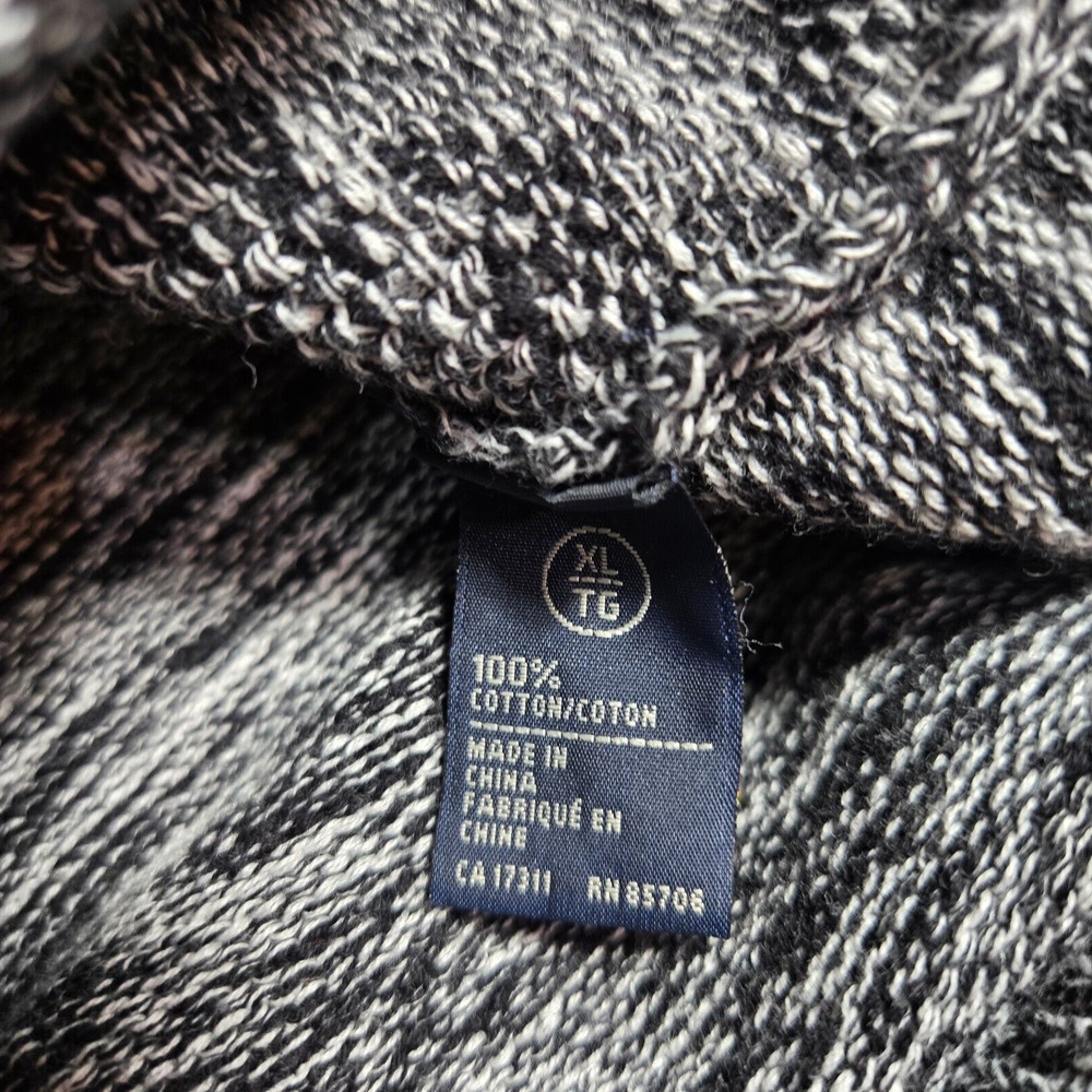 Buffalo David Bitton Sweater Mens XL Blue Cable Knit Pullover Crew Neck Knitwear - Picture 9 of 10